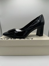Anne Klein Womens Bentley Buckle Block Heel P...