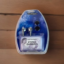 EarHugger Digital Series Lightweight Stereo EARBUDS Model EH-220 NEW SEALED 