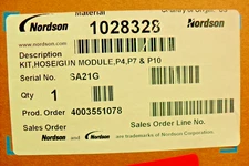 Nordson 1028328 Hose/Gun Module P4, P7, P10 Service Kit NEW