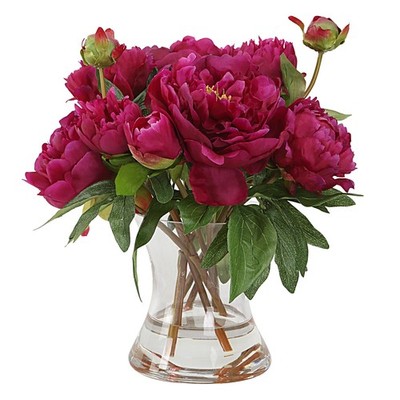 Uttermost Prima Peony Bouquet - 12.5''W x 12''H x 12.5''D