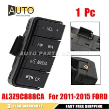 NEW Fit Ford F150 AL3Z-9C888-CA Steering Wheel Button Talk Volume Control Switch