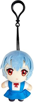 *NEW* Evangelion New Movie: Rei Ayanami Uniform 4.5-Inch Tall Stuffed Plush Doll