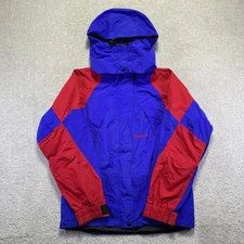 Vintage Marmot Jacket Mens Medium? Ski Snowboard Blue Red Waterproof Outerwear