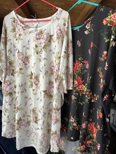 Lularoe Irma 3xl Lot Of 2 EUC Roses