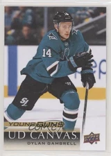 2018-19 Upper Deck UD Canvas Young Guns Dylan Gambrell #C222 Rookie RC