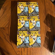 LOT OF 6 2020 Select Football Blaster Box 2 Tri Color 4 Blue Prizm Boxes