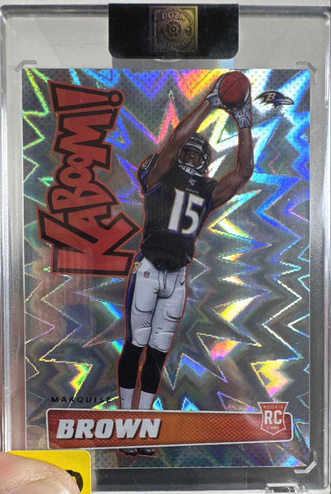 2019 Panini Absolute - Kaboom! Marquise Brown #K-MB2 (RC)