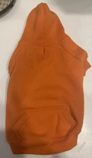 Soft Comfy Basic Dog Hoodies by Zack & Zoey Orange