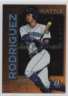 2020 Bowman Platinum Wal-Mart Top Prospects Orange 6/25 Julio Rodriguez 12jg