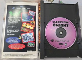 VGC CLEAN DISC Clockwork Knight Sega Saturn Complete w/Reg Card TESTED CIB