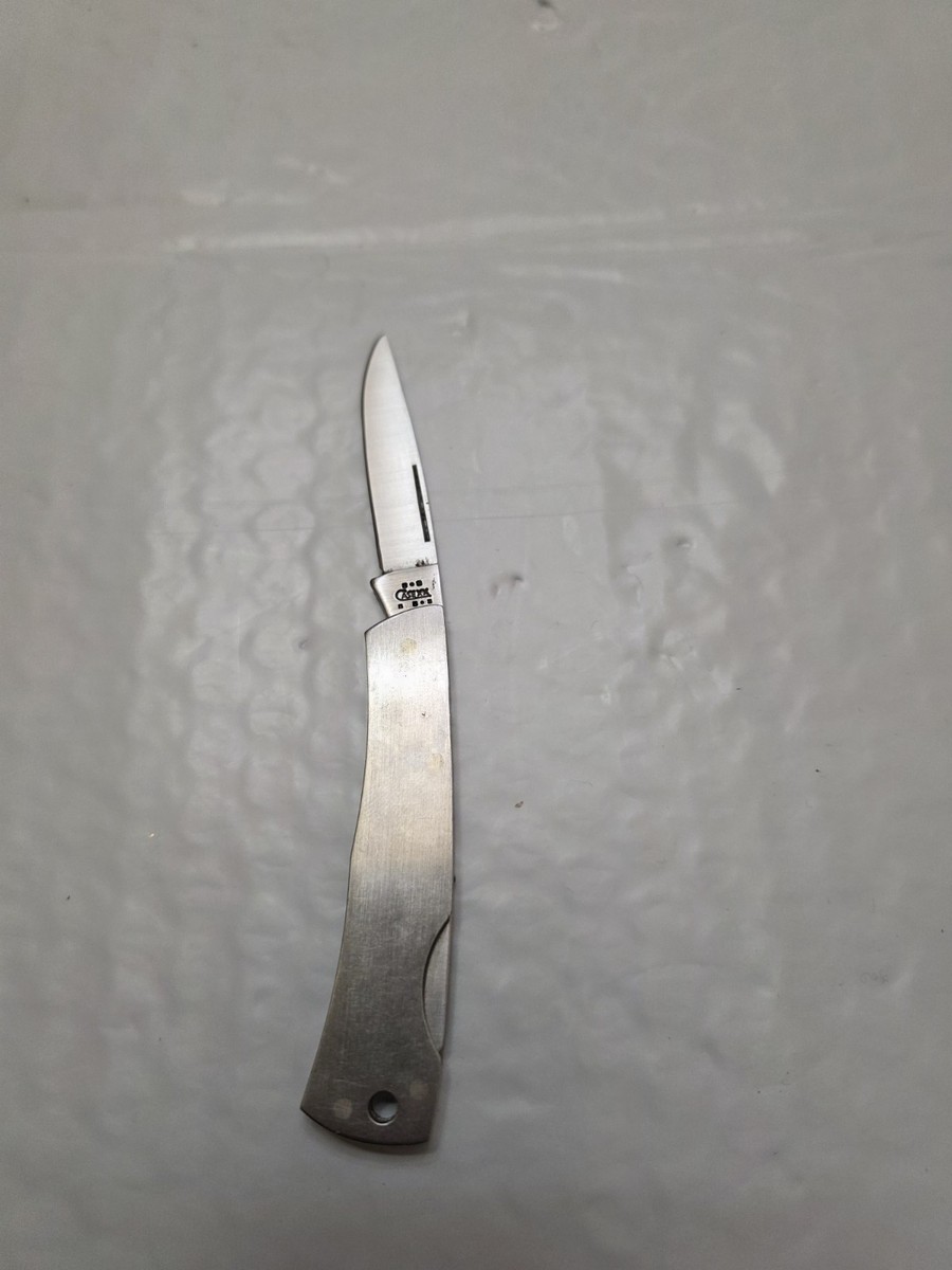 Vint3afe Case XX SS single blade lock back pocket knife 059L SSP