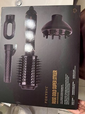 Foxybae Rose Gold Super Styler 4-in-1 Ceramic Multi Styler Interchangeable Heads