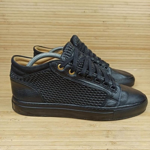 Men Android Homme Boots Black Leather 42