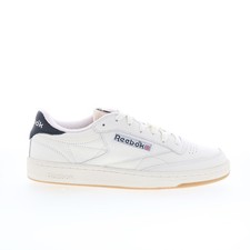 Reebok Club C 85 Vintage Mens White Leather Lifestyle Sneakers Shoes 9.5