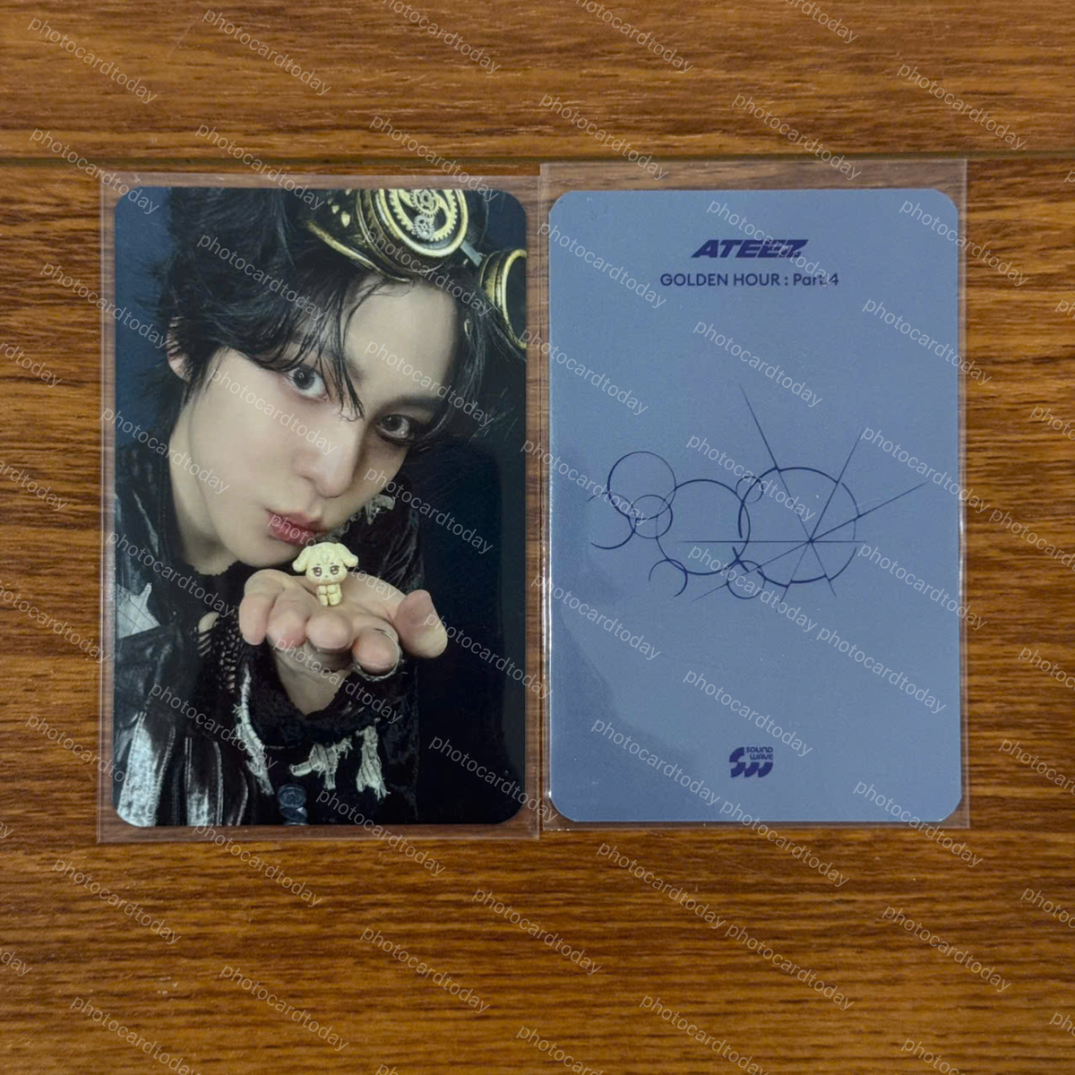 ATEEZ GOLDEN HOUR PART 4 SOUNDWAVE POB PRE-ORDER PHOTOCARD ONLY