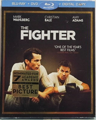 The Fighter Blu-ray New Sealed Mark Wahlberg Amy Adams Christian Bale 2010