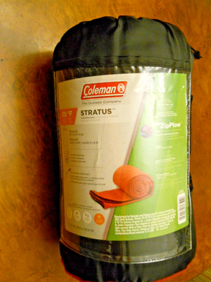 COLEMAN STRATOS FLEECE SLEEPING BAG LINER, NEW WITH TAGS.