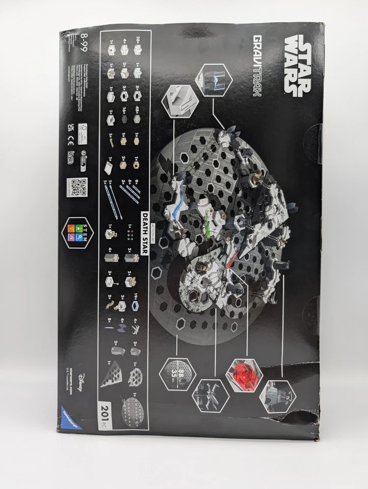 NEW Ravensburger GraviTrax 23860 Star Wars Deathstar Action-Set 201Pc StarterSet - Image 2 of 4