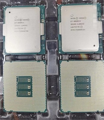 Intel Xeon E7-8890 V4 CPU Processor 24-Core 2.2GHz 60M 9.6GT/s LGA2011