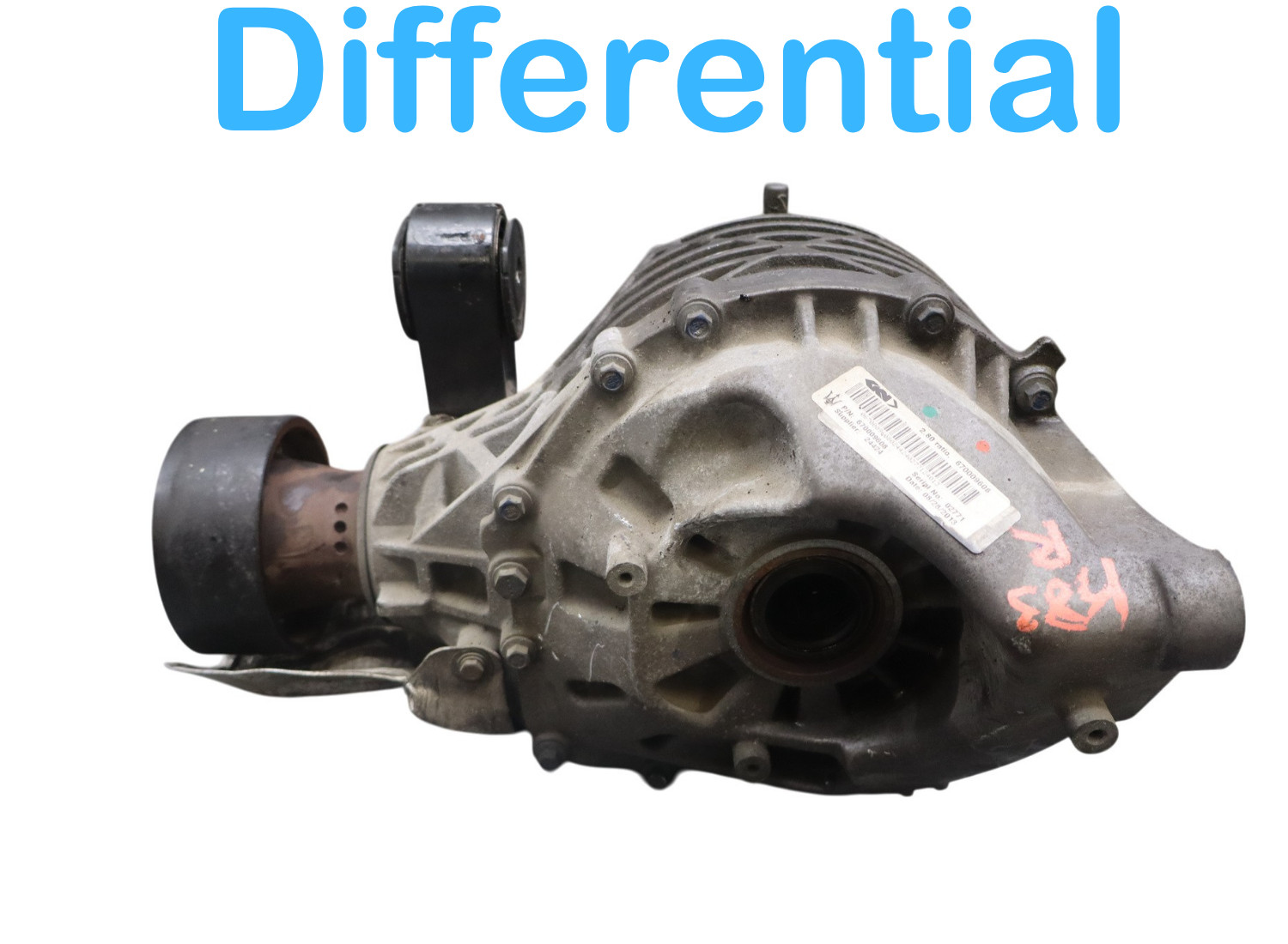 14-19 Maserati Ghibli Rear Differential Diff Axle Carrier Assembly 670009608 Oem