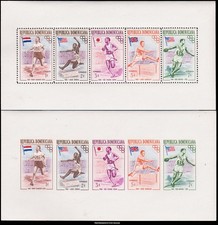 Dominican Republic Scott 474-479 Mint never hinged.