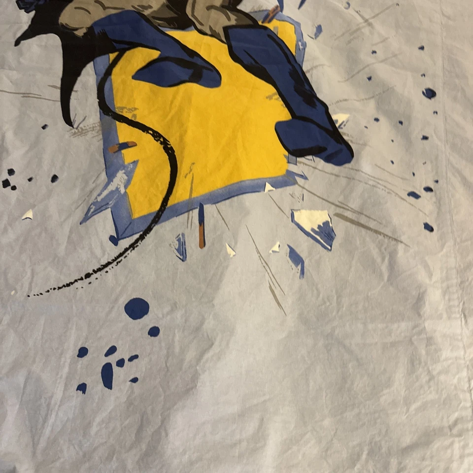 Funda nórdica Pottery Barn Kids Batman superhéroe DC Comics azul reina completa #N75 Foto 3 de 4