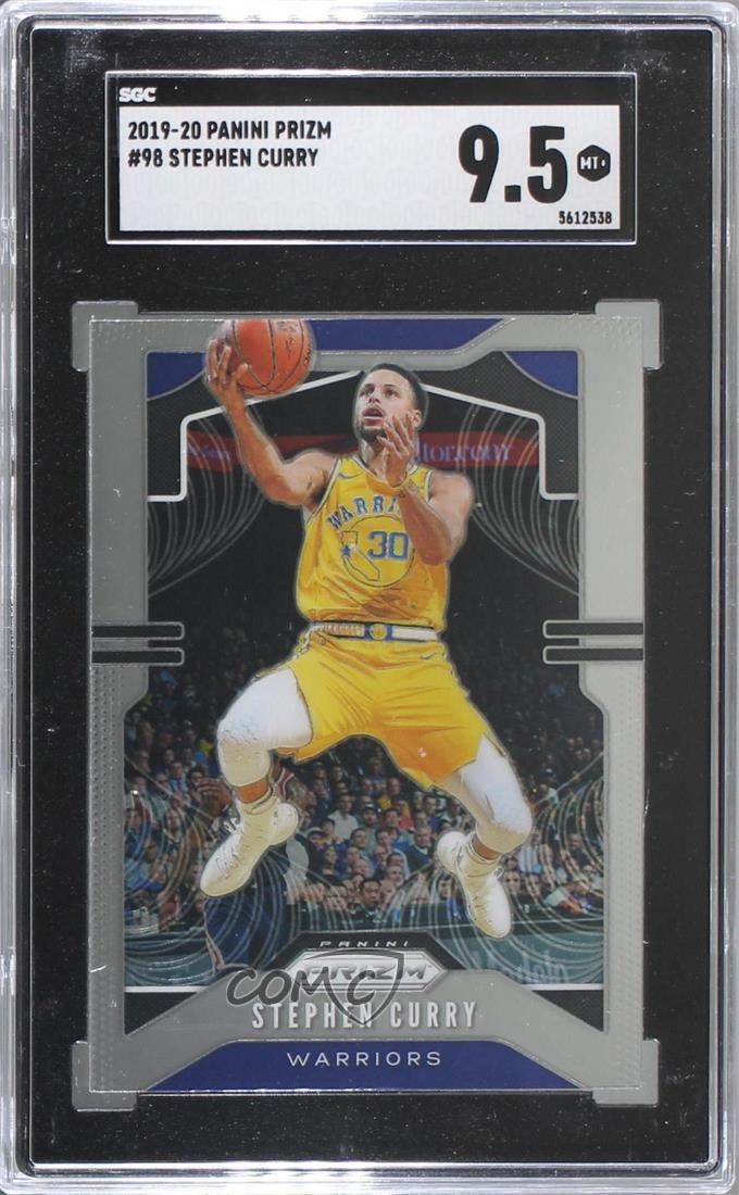 2019-20 Panini Prizm Stephen Curry #98 SGC 9.5 Mint+ 03g3