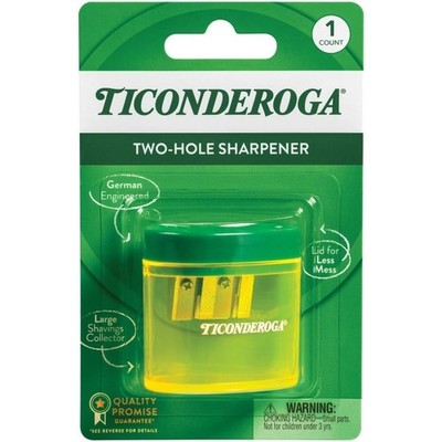 Two-Hole Manual Pencil Sharpener for Standard and Beginner Pencils,