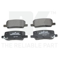 NK 2266008 Bremsbelagsatz, Scheibenbremse FüR Tesla, Hinterachse