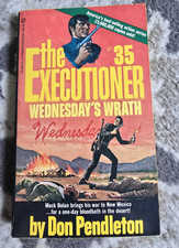 Don Pendleton Executioner #35 Wednesday's Wrath Paperback Pinnacle Books 1979