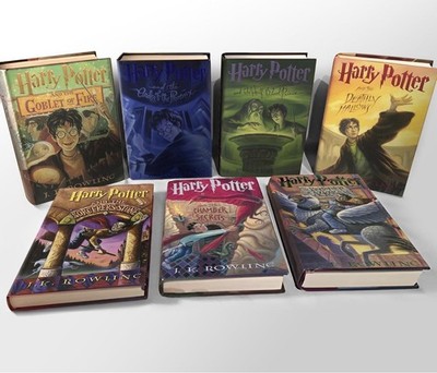 Harry Potter Complete Hardcover Set Books 1-7 Set (J.K. Rowling)