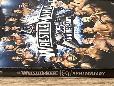 WWE Wrestlemania 25 XXV (DVD,2009, 3 DISC)25th Anniversary