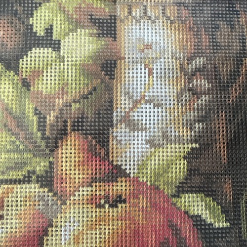 Printed Needlepoint canvas for halfstitch without Floss 30x40 Cm Orchidea - Picture 2 of 3