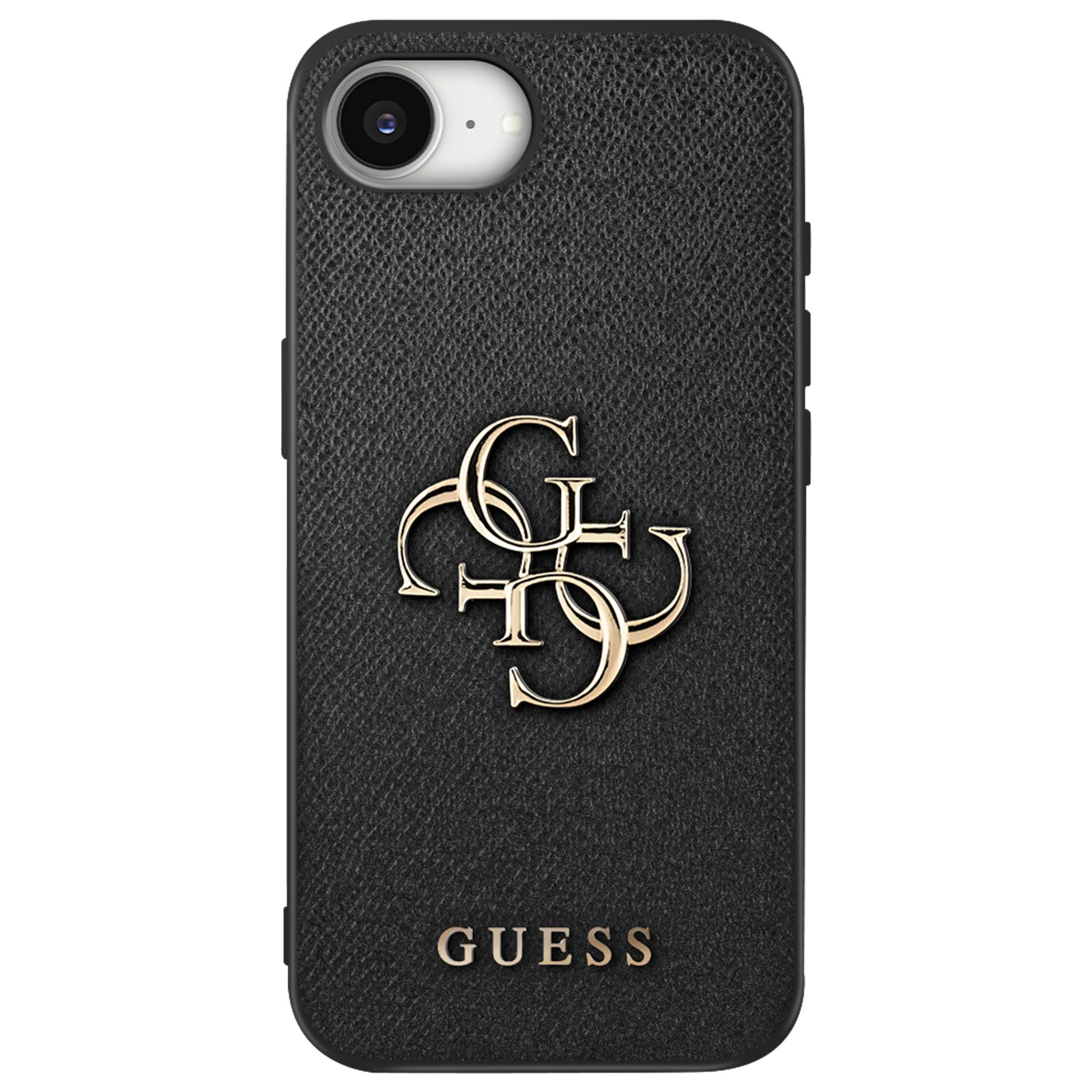 Coque Saffiano iPhone 17e Guess grand logo, le cadeau mode idéal pour les fêtes