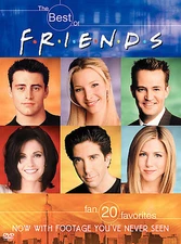 THE BEST OF FRIENDS TV SHOW - Fan Favorites - 20 Episodes Volume 1-4 Box Set DVD