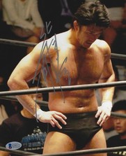 Katsuyori Shibata Signed 8x10 Photo BAS COA New Japan Pro Wrestling Autograph 4