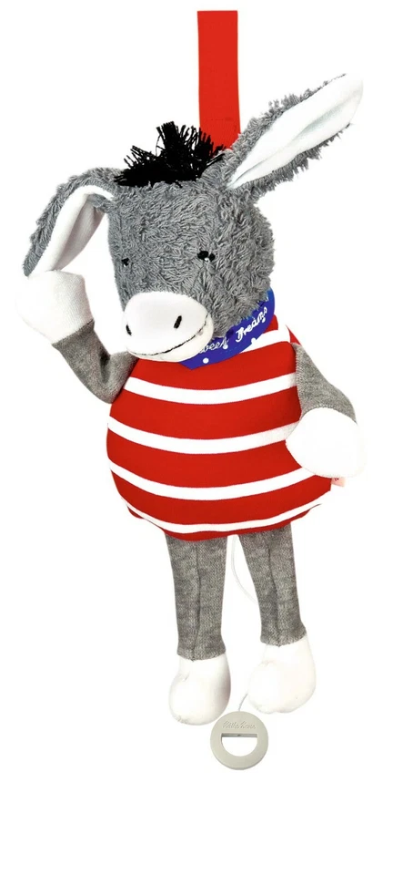 Käthe Kruse Spieluhr Esel Tomato 87328 ca. 25 cm Neu Guter Mond