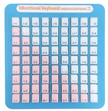Vintage Math Press And See Educational Keyboard Addition  Subtraction Learning
