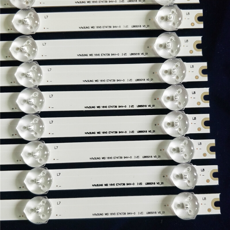 16pz LB65018 Strisce LED SET COMPLETO Per VIZIO D65U-D2 D65-D2 - Foto 3