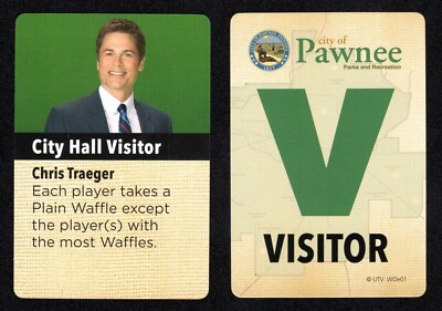 Rob Lowe / Chris Traeger - Parks and Recreation Game Photo Card
