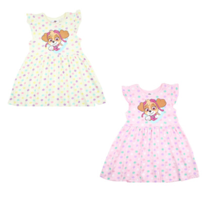 Paw Patrol Kleid Kinderkleid Sommerkleid Kinder Größen: 92 98 104 110 116 128