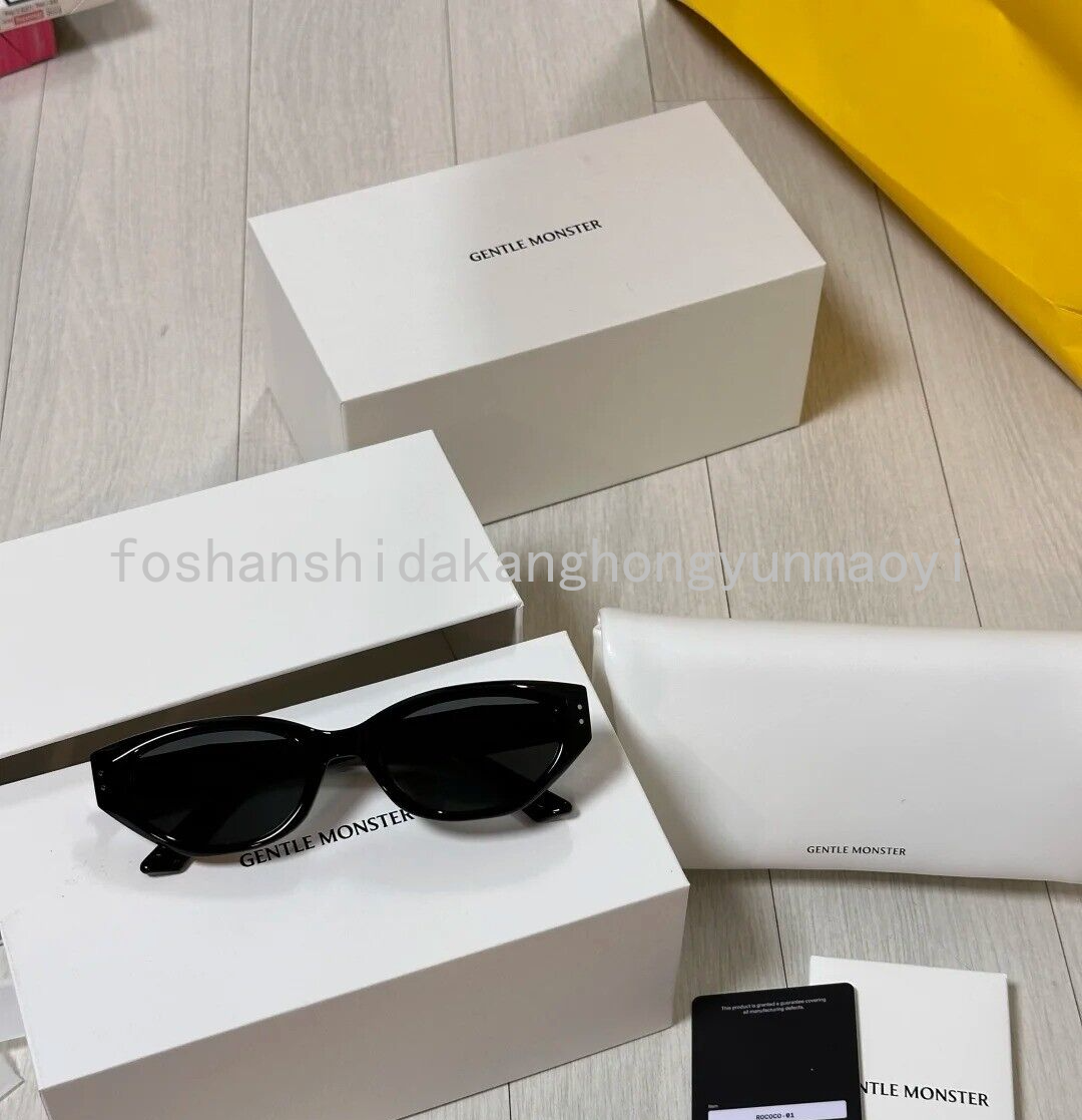 2024 GentleMonster Sunglasses Rococo 01 Black Frame Black 2024 GentleMonster Sunglasses Rococo 01 Black Frame Black