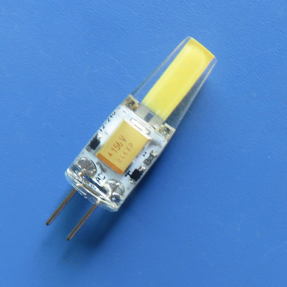 10pcs G4 Bi-Pin T3 COB 1505 LED Light RV/Boat Bulb 12-24V Silicone Crystal Lamp - Image 4 of 4