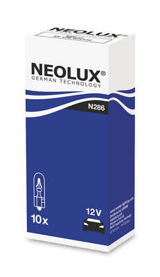 10x Stück NEOLUX 1,2W 12V 1,2W  W2x4,6d Glühbirne Autolamp.