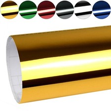 Autofolie 8€/m² Chrom Auto Folie Glanz selbstklebend 3D Blasenfrei Luftkanäle 