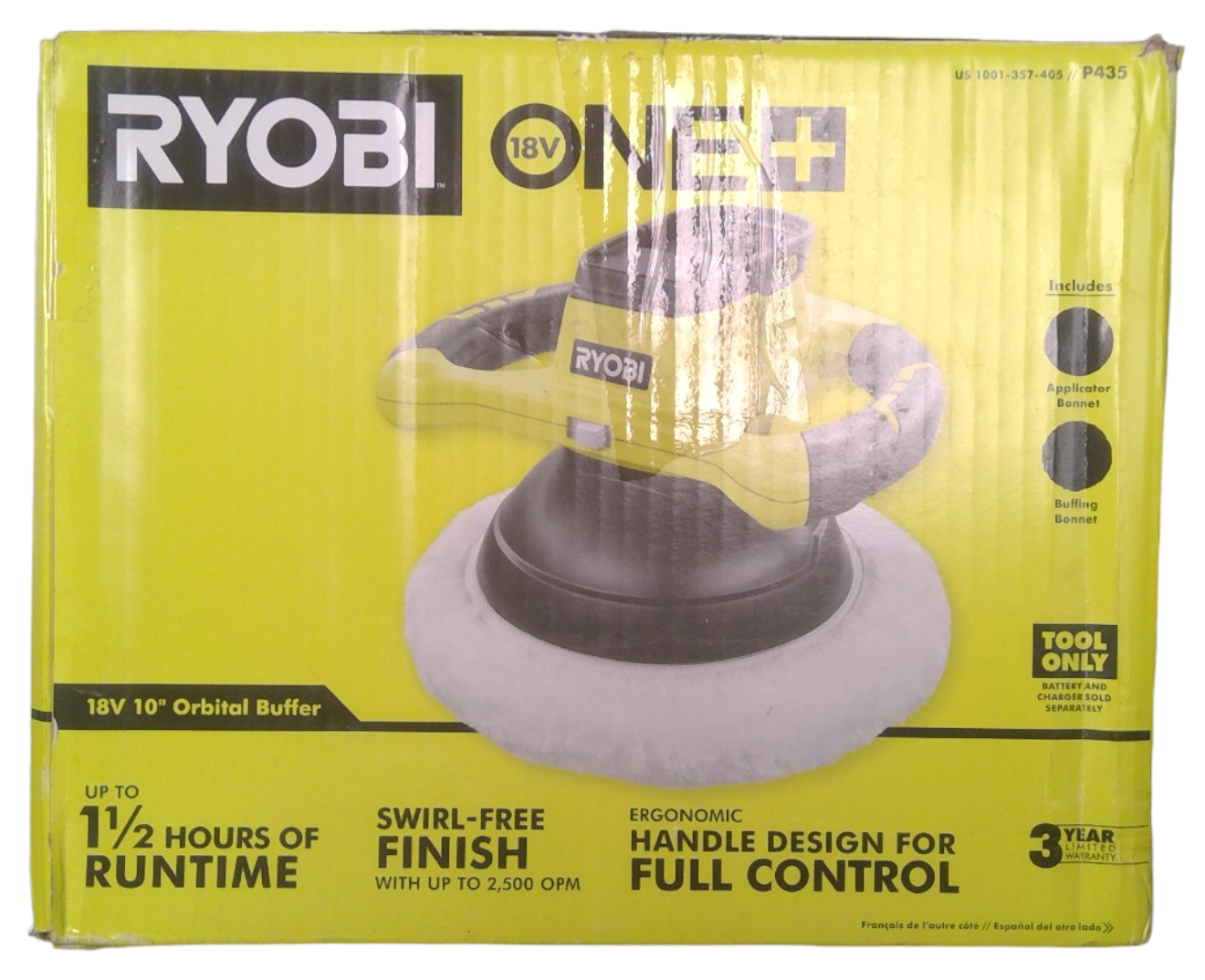 USED RYOBI P435 18v 10