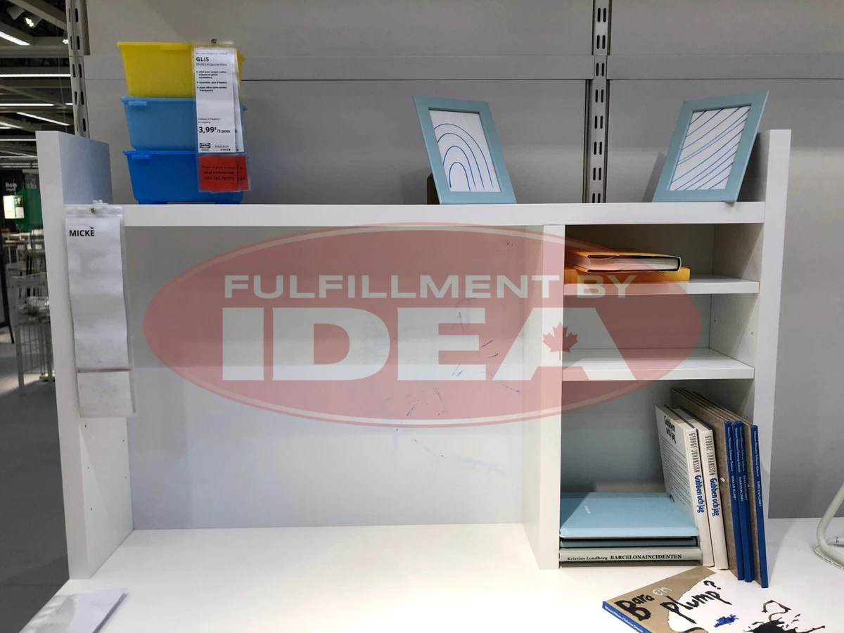 Brand New IKEA MICKE White Add On Unit 41 3 8x25 5 8