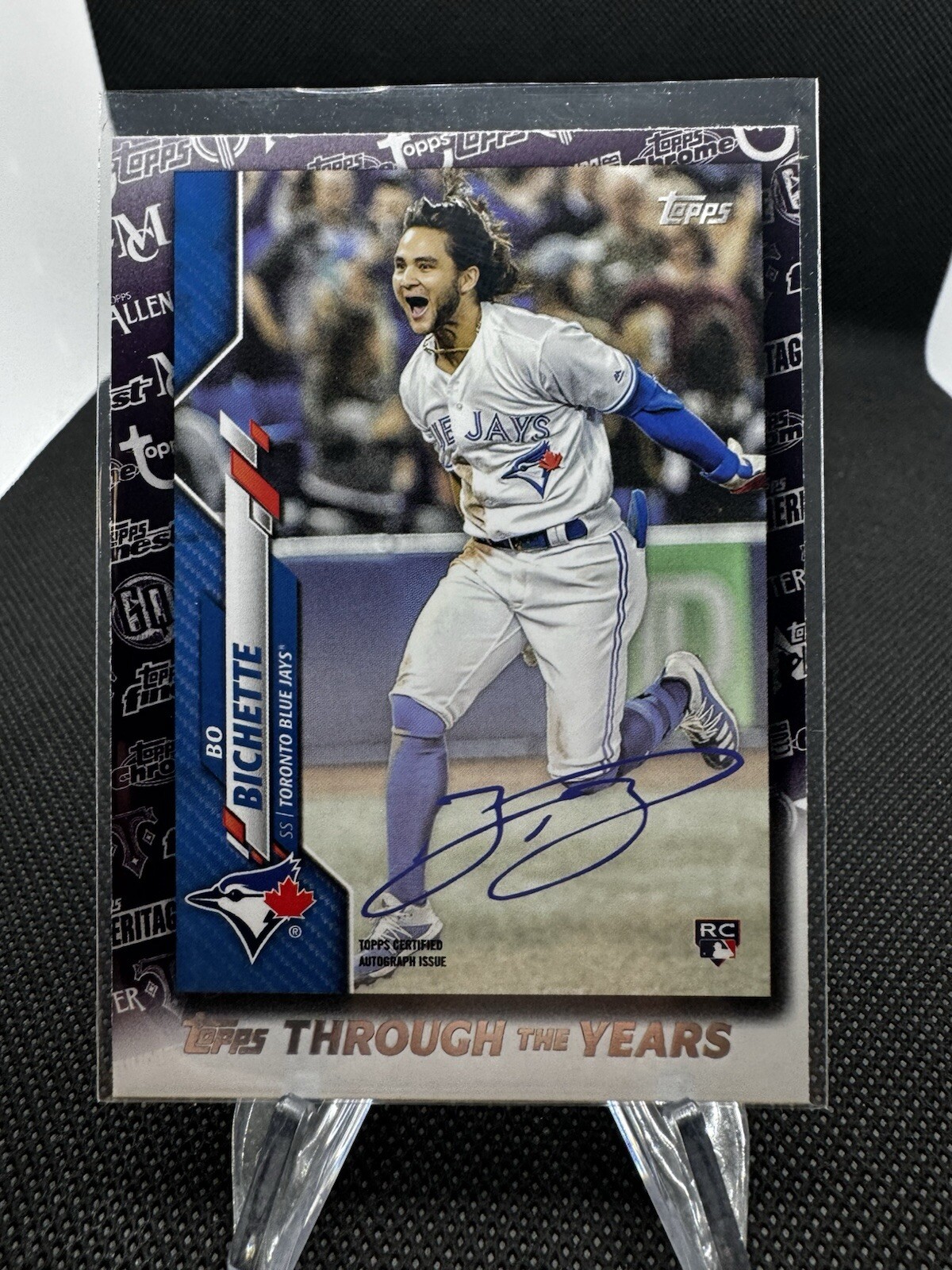 2021 Topps #TTY-30 2021 Bo Bichette Through the Years D3