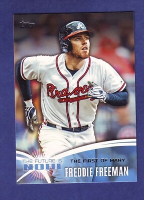 2014 TOPPS THE FUTURE IS NOW #52 FREDDIE FREEMAN MT