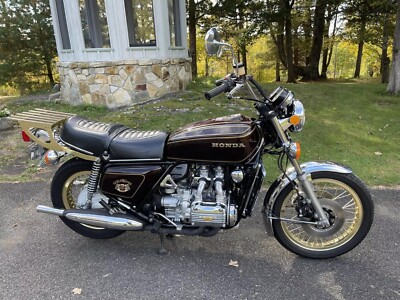 Honda Gl1000 Honda Goldwing Poster 1976 Honda GL1000 Gold Wing LTD - Main Image